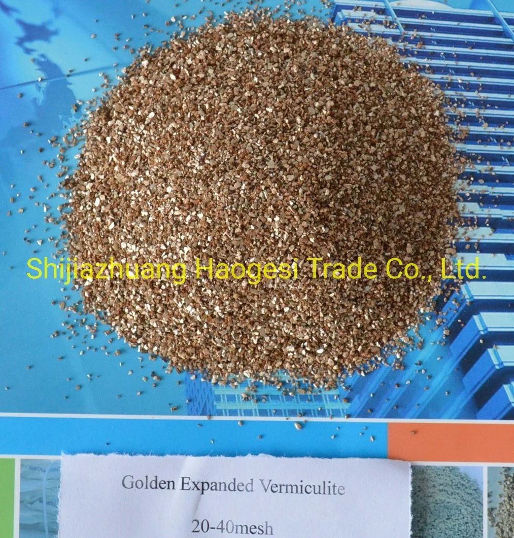 Brake Lining Auto Pad Used Golden and Silvery Expanded Vermiculite